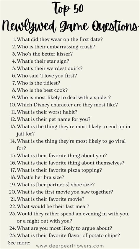 friend newlywed game questions|126 Newlywed Game Questions To Get The Party Started .